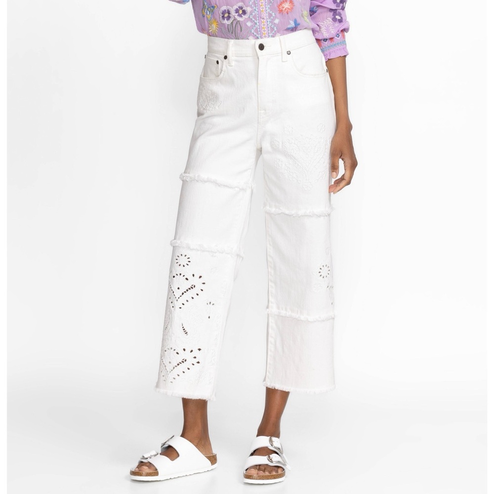 SEVILLA CROPPED WIDE LEG JEAN